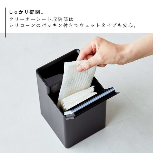クリーナーシート収納付きトイレワイパースタンド タワー.|s4